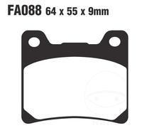 EBC Brake Pads Sintered EPFA front EPFA088 For Yamaha FZ 750 1985-1994