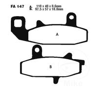 EBC Brake Pads Sintered R front 1 Pack Fit Suzuki DR 650 1990-1996