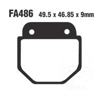 EBC Motorcycle Brake Pads Black Front Left Hongdou HD 125-7 2005 - 2007