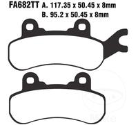 EBC Brake Pads Standard FA682TT