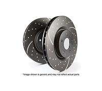 EBC BrakeDiscs Turbo Groove GD167, Gold