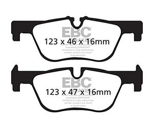 EBC BrakePads DP42132R for Road Use and Trackday Yellowstuff 4000 Series