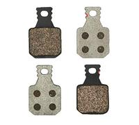 EBC Brakes CFA660/4 Disc Brake Pads, Compatible with Magura MT5/MT7, Red - Organic (Soft)