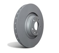 EBC Brakes D047 Replacement Cast Iron Disc Rotors Pair Compatible with VW, Audi, Seat Passat B3/B4 (315, 3A5), 80 B1 Saloon (80, 82) | Fox, 80 B2 Saloon (811, 813, 814, 819, 853), Derby (86), Polo II