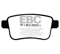 EBC Brakes DP22034 Green stuff Brake Pads