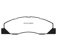 EBC Brakes DP41847R Yellowstuff Brake Pads