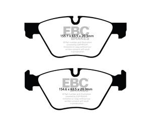 EBC Brakes DP42088R Yellowstuff Street And Track Brake Pads