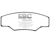 EBC Brakes DP5003NDX Blue stuff NDX Brake Pads
