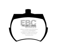 EBC Brakes DP5127NDX Blue stuff Brake Pads