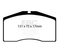EBC Brakes DP5997NDX Bluestuff NDX Full Race Brake Pads Fits 93-98 911 928