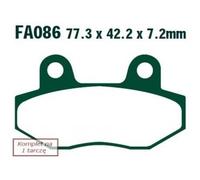 EBC Brakes FA086HH Brake pad set