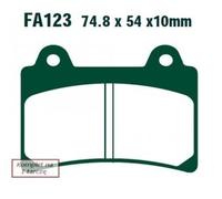 Ebc Fa-v Series Fa123v Sintered Brake Pads Black