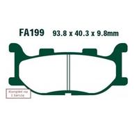 EBC Brakes FA199V Brake pad set
