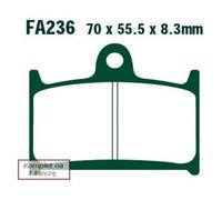 EBC Brakes FA236HH Brake pad set