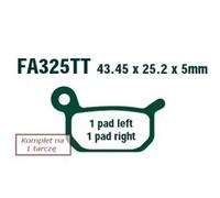 Ebc Fa-tt Series Carbon Fiber Fa325tt Brake Pads Black