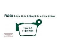 EBC Brakes FA368TT Brake pad set