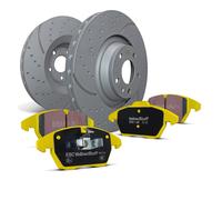 EBC Brakes PD13KR233 High Performance Brake Kit Braking System For Honda Integra