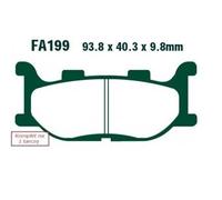 EBC Brakes SFA199HH Brake pad set