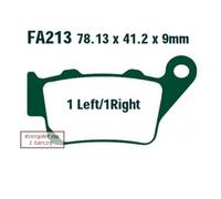 EBC Brakes SFA213HH Brake pad set