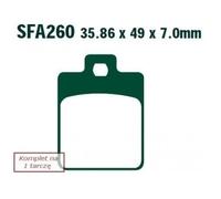 EBC Brakes SFA260HH Brake pad set