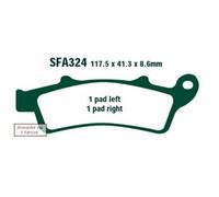 EBC Brakes SFA324HH Brake pad set