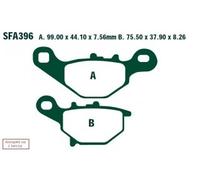EBC Brakes SFA396HH Brake pad set