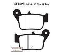 Ebc Sfa-hh Series Sfa628hh Sintered Brake Pads Black