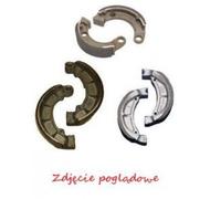 Ebc Plain Series Organic Y524 Front Brake Shoe Black