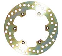 EBC Rear Brake Disc D-Series MD6011D Offroad Solid Round Silver Unisex