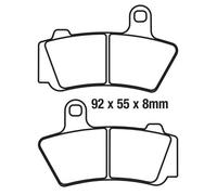 Ebc Fa748hh Sintered Brake Pads Golden