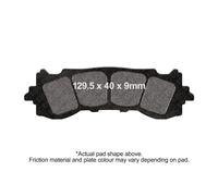 EBC FA717HH Sintered Front Brake Pads - Honda GL1800 GoldWing Tour J DCT 18-24