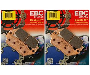 EBC Double-H Sintered Metal Brake Pads FA142HH (2 Packs - Enough for 2 Rotors)