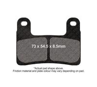 BMW R1250GS FRONT BRAKE PADS 2019 TO 2022 EBC FA724HH SINTERED