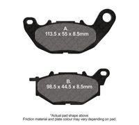 EBC Brakes FA663HH Brake pad set