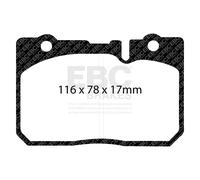 EBC DP21154 BRAKE PAD SET DISC BRAKE Front