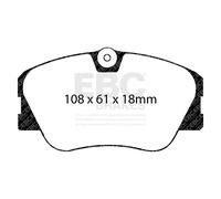 EBC DP3577C BRAKE PAD SET DISC BRAKE Front