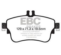 EBC DP42164R BRAKE PAD SET DISC BRAKE Front