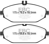 EBC DP42214R BRAKE PAD SET DISC BRAKE Front