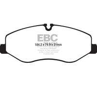 EBC Brakes DP42223R Disc Brake Brake Pad Set Front Fits Mercedes E-Class V-Class