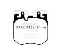 EBC Brakes DP42304R Brake pad set