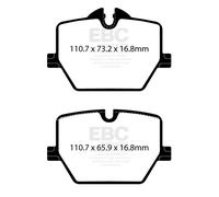 EBC Brakes DP42415R Brake pad set
