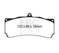 EBC Brakes DP5006NDX Blue stuff NDX Brake Pads