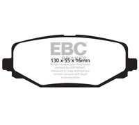 EBC DP61889 BRAKE PAD SET DISC BRAKE Rear