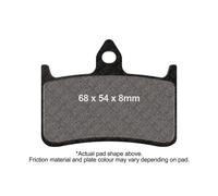 EPFA187HH EBC EXTREME PRO HH Brake Pad Set