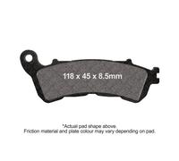 EBC Extreme Pro HH Brake Pad Set Front Right for Honda NC 700 SD ABS DCT 2012-14