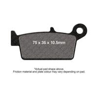 EBC Extreme Pro HH Brake Pad Set Rear Right for Kawasaki KX 500 E 1996 - 2004