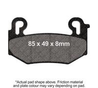 EBC FA-HH Sintered Brake Pads For BMW R 1300 GS 2023-2026 Front