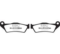 Ebc Fa-hh Series Fa671hh Sintered Brake Pads Black