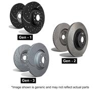 EBC Gd Series Sport Disc Rotors Pair 350mm Replacement Part For Honda GD7462