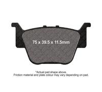 EBC Brakes FA373R Brake pad set
